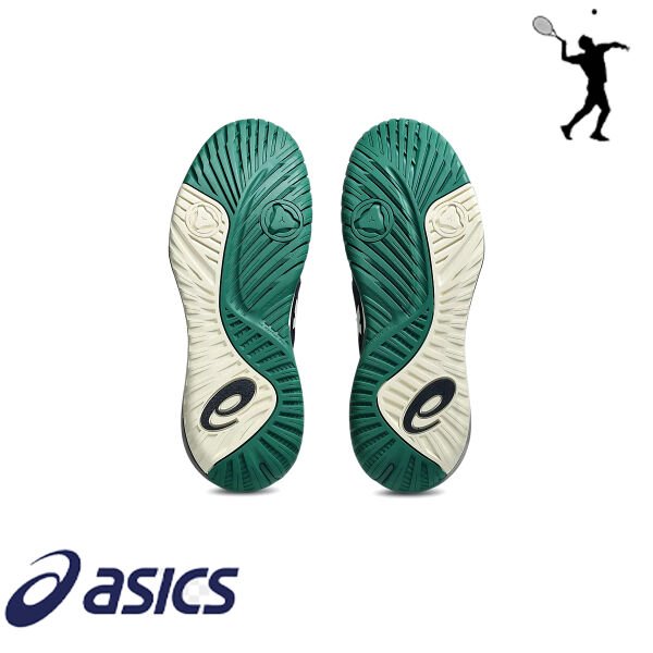 SICS Gel-Resolution X Erkek Tenis Ayakkabısı – Midnight / Cream (Hard Court)