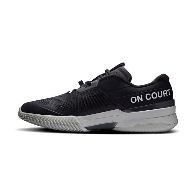 On The Roger Pro Fire Clay Erkek Tenis Ayakkabısı – Black/White (Clay Court)