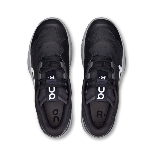 On The Roger Pro Fire Clay Erkek Tenis Ayakkabısı – Black/White (Clay Court)