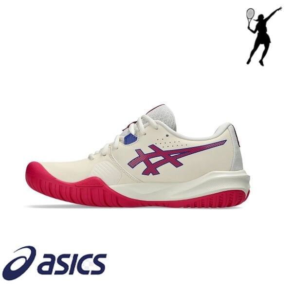 ASICS GEL‑Challenger 15 Kadın Tenis Ayakkabısı – Cream / Bright Rose (Hard Court)