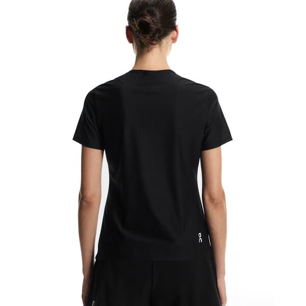 On Kadın Tenis Tişörtü The Court T-Shirt Black