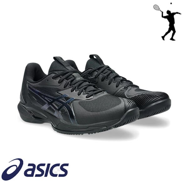 ASICS Solution Speed FF 3 Erkek Tenis Ayakkabısı – Night Energy Black / Prism Blue (All Court)