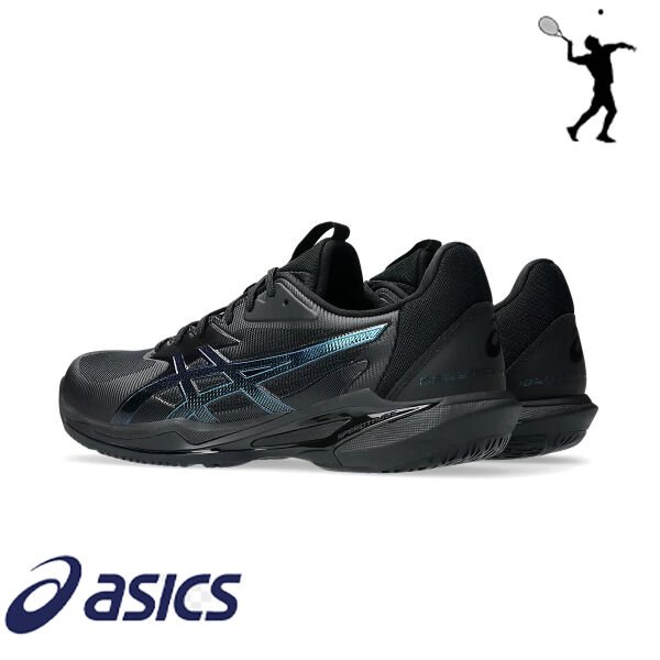 ASICS Solution Speed FF 3 Erkek Tenis Ayakkabısı – Night Energy Black / Prism Blue (All Court)