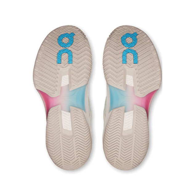 On The Roger Pro Fire Kadın Tenis Ayakkabısı – White/Pink (Hard Court)