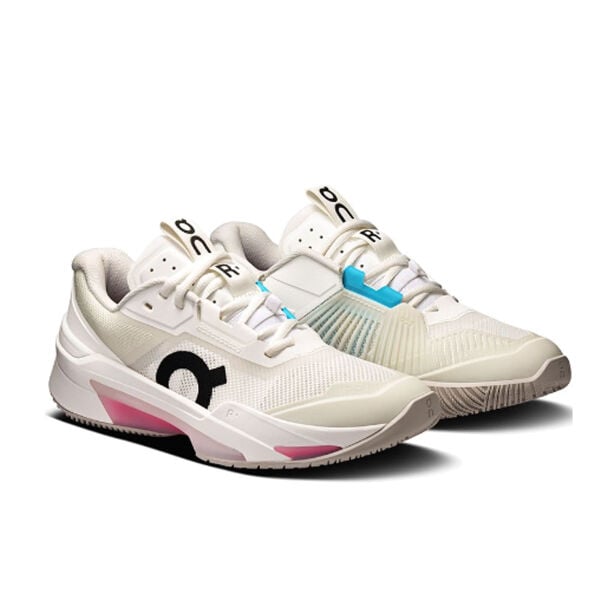 On The Roger Pro Fire Kadın Tenis Ayakkabısı – White/Pink (Hard Court)