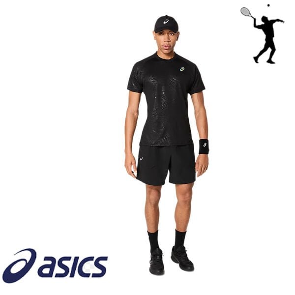 ASICS Match 7in Erkek Şort – Siyah
