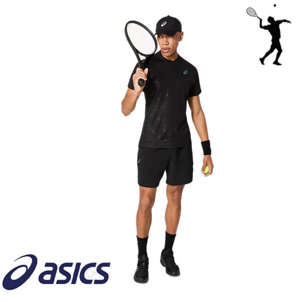 ASICS Match 7in Erkek Şort – Siyah