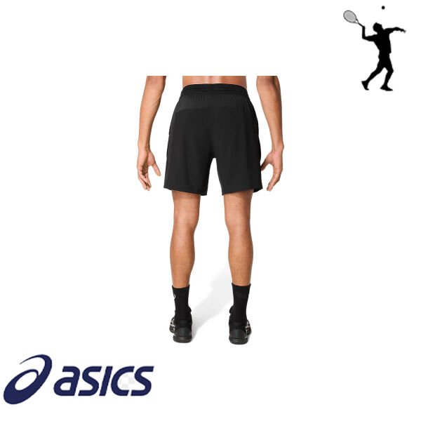 ASICS Match 7in Erkek Şort – Siyah