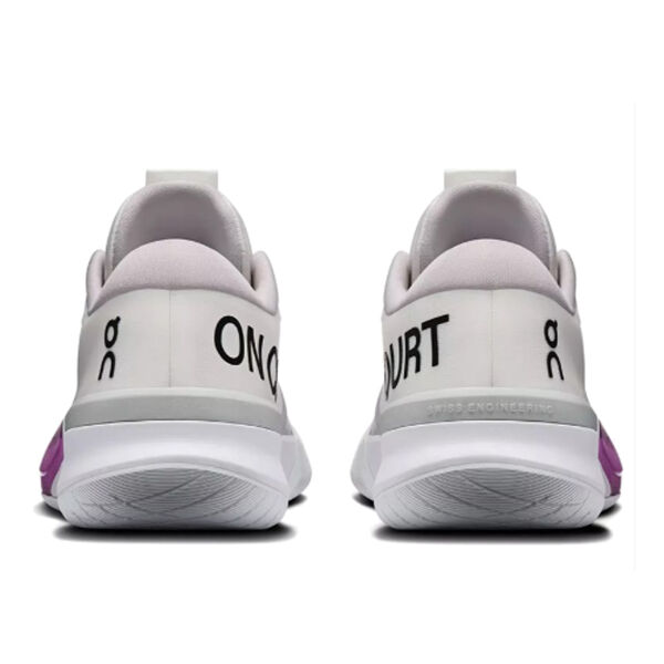 On The Roger Pro 3 Kadın Tenis Ayakkabısı – White/Purple (Hard Court)