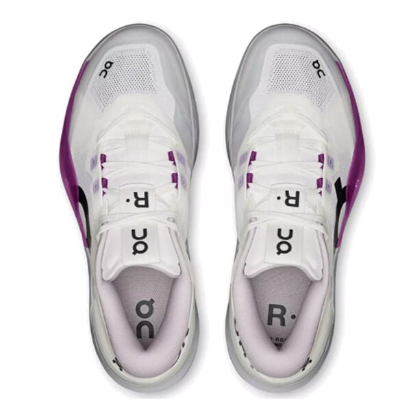 On The Roger Pro 3 Kadın Tenis Ayakkabısı – White/Purple (Hard Court)