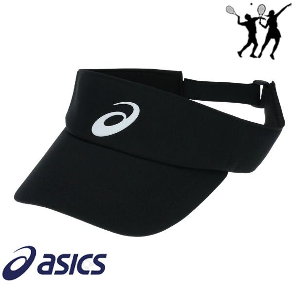ASICS Performance Visor Unisex Spor Vizör – Siyah
