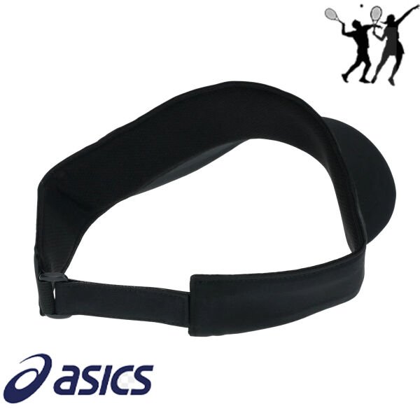 ASICS Performance Visor Unisex Spor Vizör – Siyah