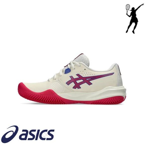 ASICS GEL-Challenger 15 Kadın Tenis Ayakkabısı – Cream / Bright Rose (Clay Court)