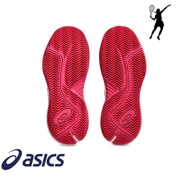 ASICS GEL-Challenger 15 Kadın Tenis Ayakkabısı – Cream / Bright Rose (Clay Court)