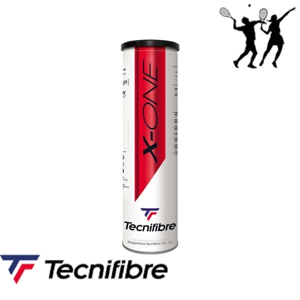 Tecnifibre X-One 4’lü Tenis Topu – ITF Onaylı Turnuva Topu (All Court)