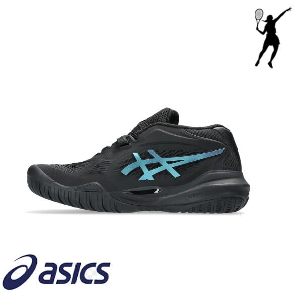 ASICS GEL-Resolution X Kadın Tenis Ayakkabısı – Night Energy / Siyah (All Court)