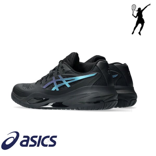 ASICS GEL-Resolution X Kadın Tenis Ayakkabısı – Night Energy / Siyah (All Court)