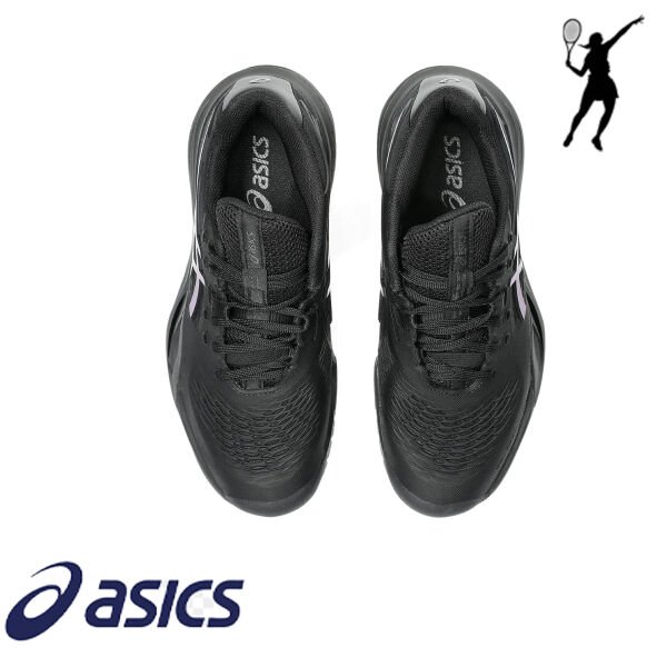 ASICS GEL-Resolution X Kadın Tenis Ayakkabısı – Night Energy / Siyah (All Court)