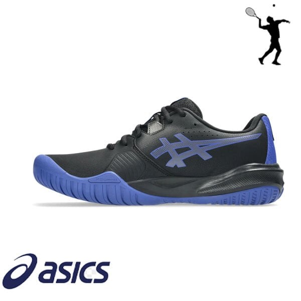 ASICS GEL-Challenger 15 Erkek Tenis Ayakkabısı – Black / Blue (Hard Court