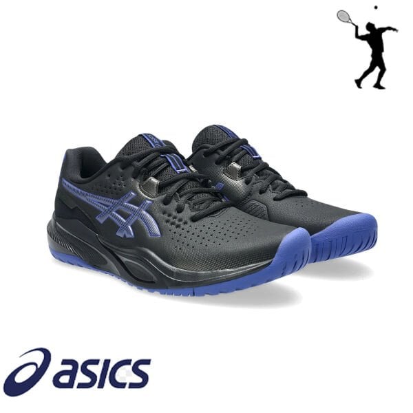 ASICS GEL-Challenger 15 Erkek Tenis Ayakkabısı – Black / Blue (Hard Court