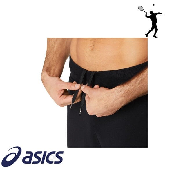 ASICS Logo Sweatpant Erkek Eşofman Altı – Siyah