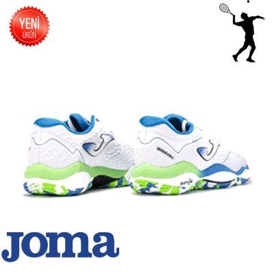 Break Men 2302 Beyaz / Mavi - Joma Erkek Tenis Ayakkabısı