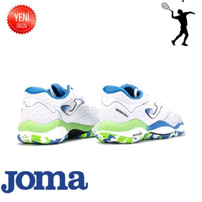 Break Men 2302 Beyaz / Mavi - Joma Erkek Tenis Ayakkabısı