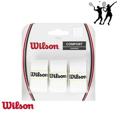 Wilson Pro Overgrip Tenis Overgrip – Beyaz (3’lü Paket)