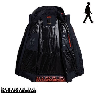 Thermo Şisme Uzun Ceket - Napapijri Erkek Mont