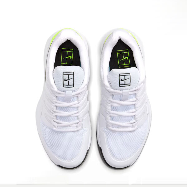 Nike Jr Vapor X Çocuk Tenis Ayakkabısı – White/Volt/Black (Hard Court)