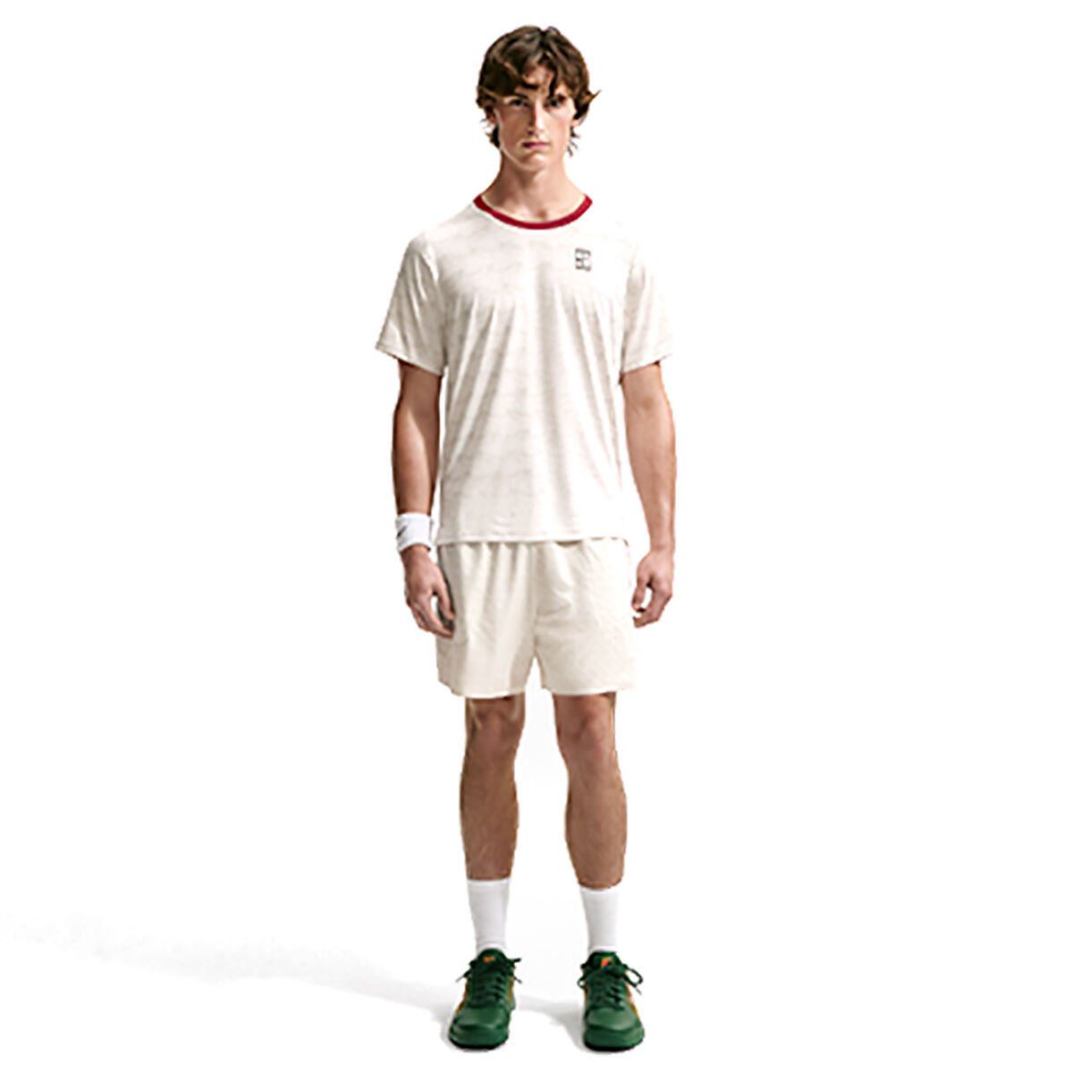 Nike Erkek Tenis Tişörtü NikeCourt Advantage Dri-FIT Light Bone