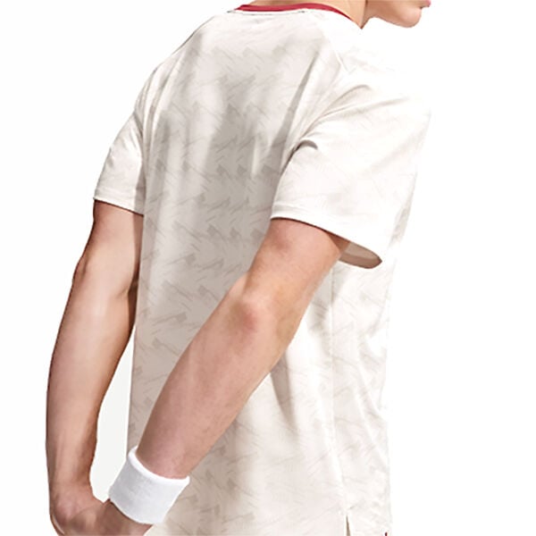 Nike Erkek Tenis Tişörtü NikeCourt Advantage Dri-FIT Light Bone