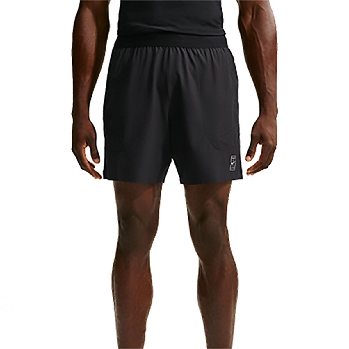 Nike Erkek Tenis Şortu NikeCourt Dri-FIT Advantage 6 Inch Black White