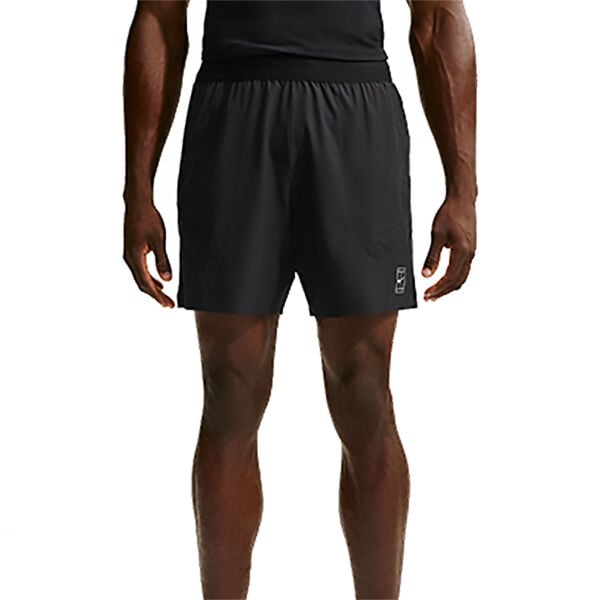 Nike Erkek Tenis Şortu NikeCourt Dri-FIT Advantage 6 Inch Black White