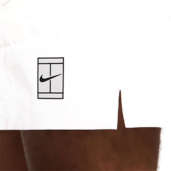Nike Erkek Tenis Şortu NikeCourt Dri-FIT Advantage 6 Inch White