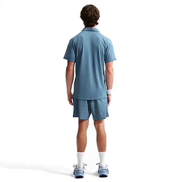 Nike Erkek Tenis Polo Tişörtü NikeCourt Dri-FIT Advantage Blue