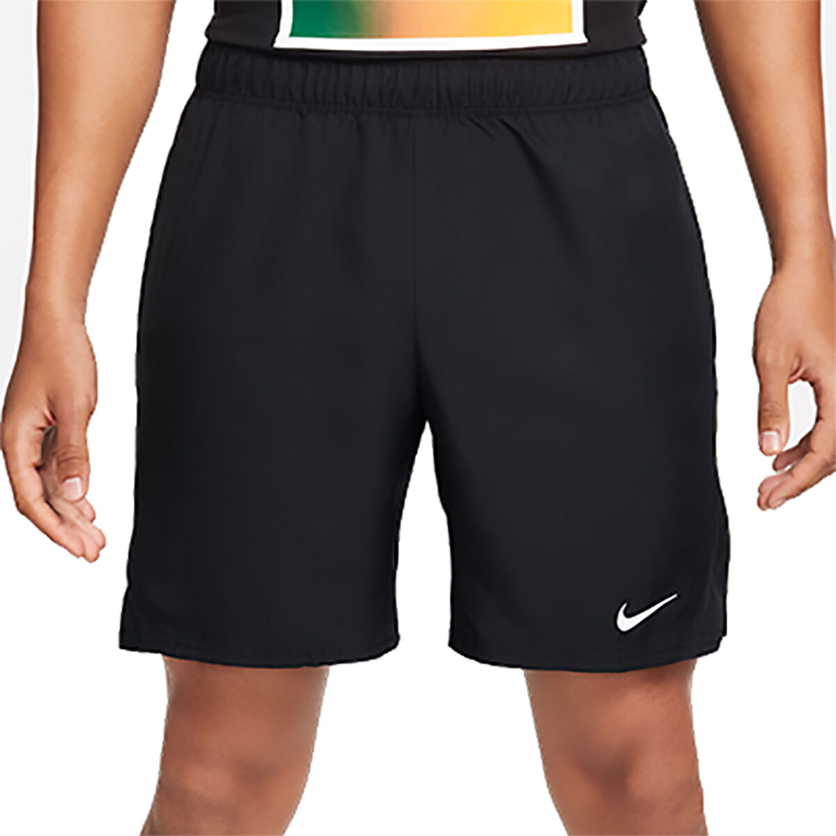 Nike Erkek Tenis Şortu NikeCourt Dri-FIT Victory 7 Inch Black White