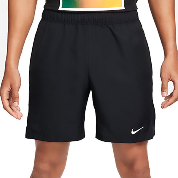 Nike Erkek Tenis Şortu NikeCourt Dri-FIT Victory 7 Inch Black White