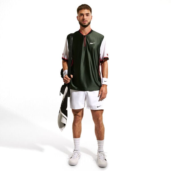 Nike Erkek Tenis Şortu NikeCourt Dri-FIT Victory 7 Inch White