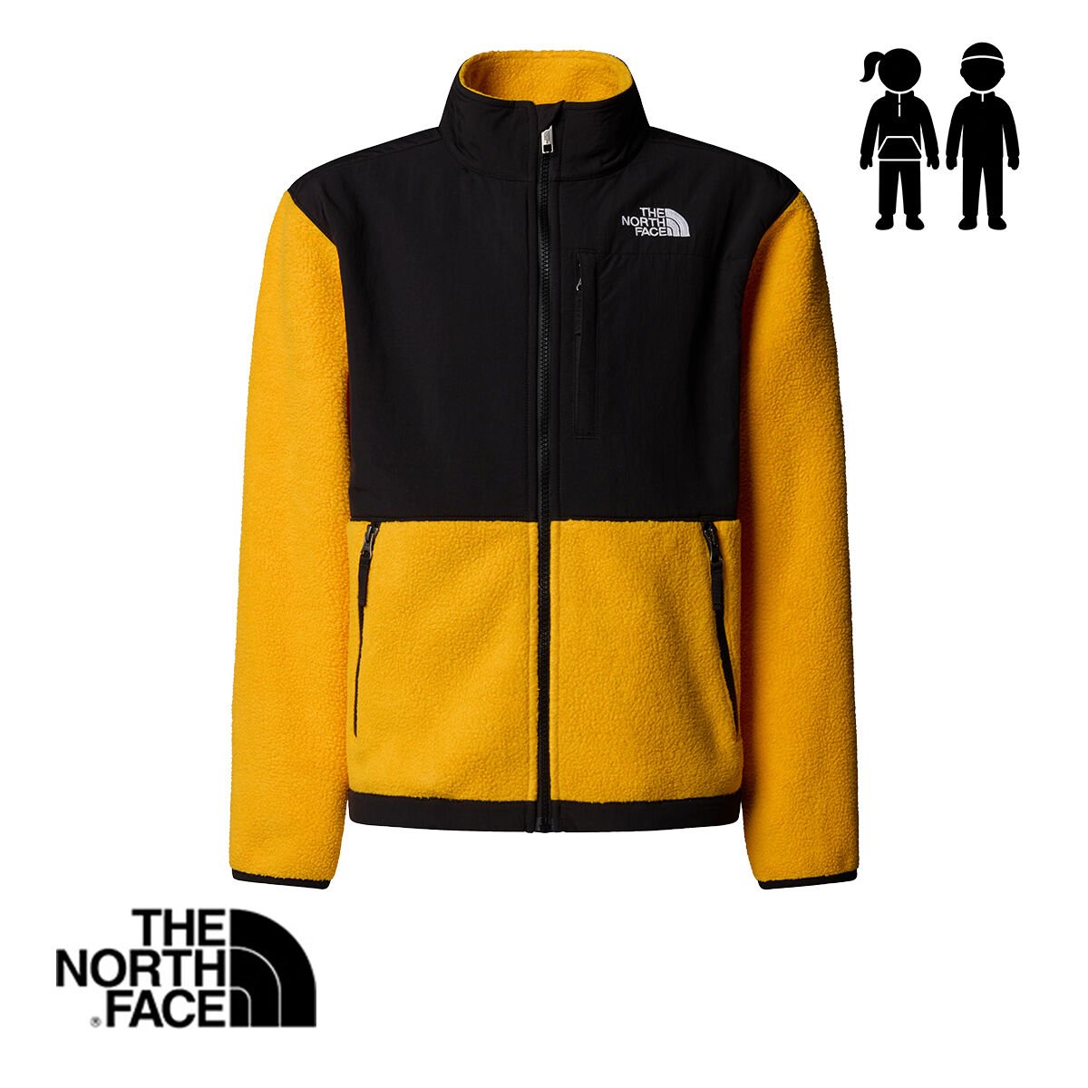 The North Face Teen Denali Polar Ceket – Genç – Summit Gold