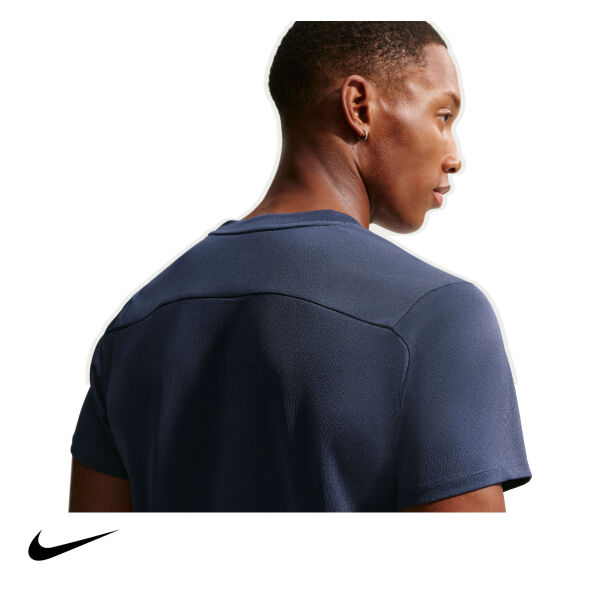 Nike Erkek Tenis Tişörtü NikeCourt Victory Dri-FIT Obsidian White