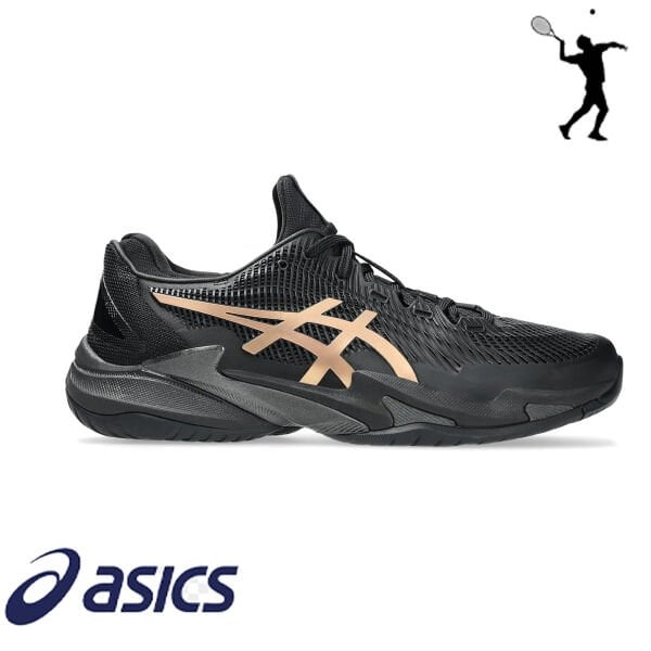 ASICS Court FF 3 Novak Erkek Tenis Ayakkabısı – Night Energy/Black (Hard Court)