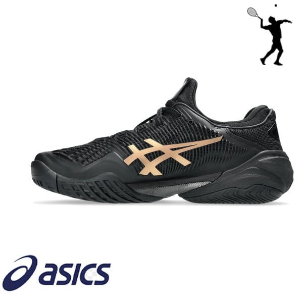 ASICS Court FF 3 Novak Erkek Tenis Ayakkabısı – Night Energy/Black (Hard Court)