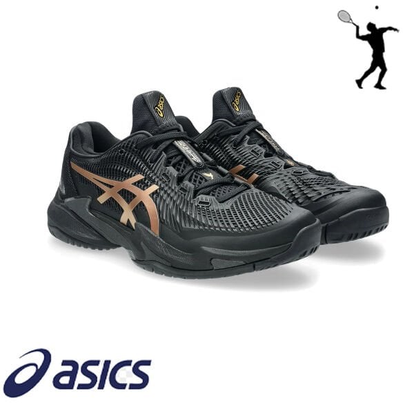 ASICS Court FF 3 Novak Erkek Tenis Ayakkabısı – Night Energy/Black (Hard Court)