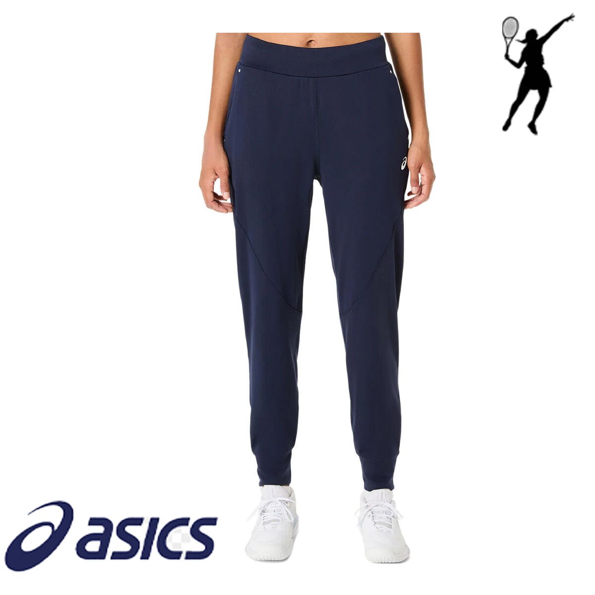 ASICS Court Warm-Up Pant Kadın Eşofman Altı – Lacivert