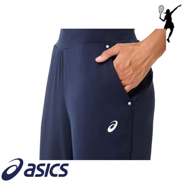 ASICS Court Warm-Up Pant Kadın Eşofman Altı – Lacivert