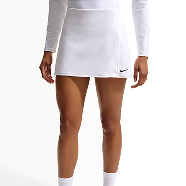 Nike Kadın Tenis Eteği Victory Dri-FIT Straight Skirt White Black