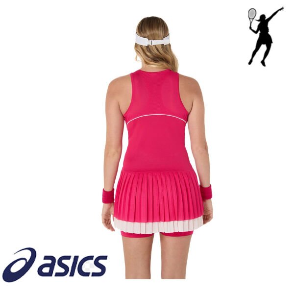ASICS Match Dress Kadın Tenis Elbisesi – Pembe/Fuşya
