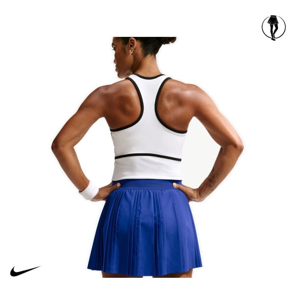 Nike Kadın Tenis Eteği NikeCourt Advantage Dri-FIT Pleated Old Royal White