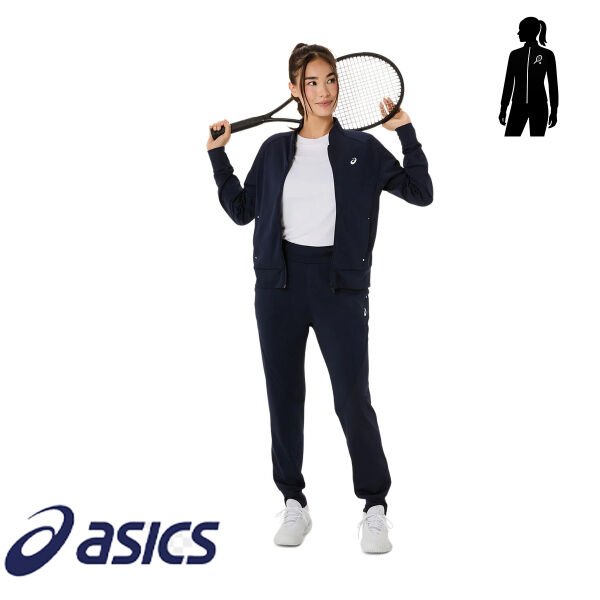 ASICS Court Warm-Up Jacket Kadın Lacivert
